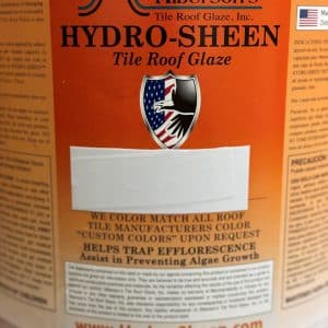 alberson's hydrosheen (roof tile paint)
