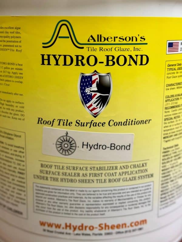 alberson's hydro bond 5 gallon container