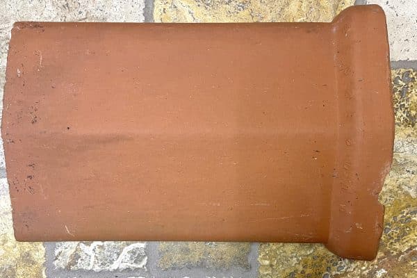 superior clay double slant wall coping face