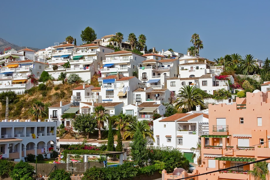 City landscape in Spain