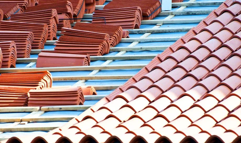 clay tile roofing materials