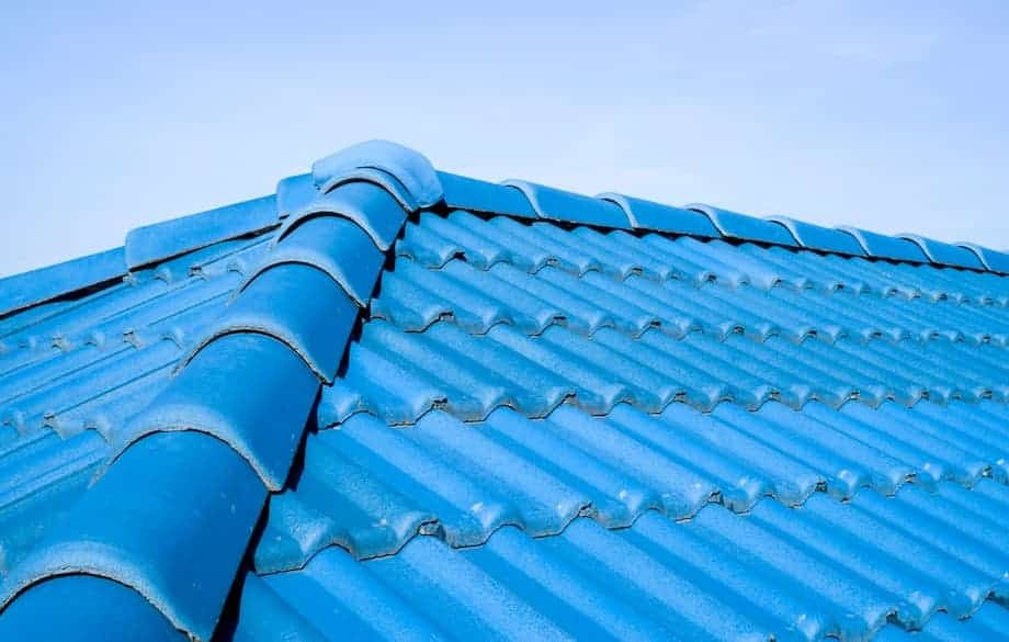 light blue roof color