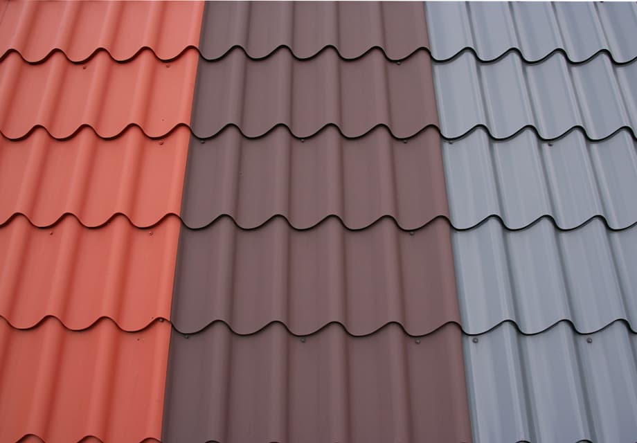 popular roof tile colors - earth tones and neutrals